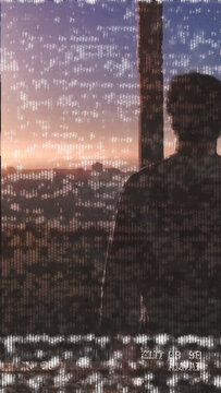 Vertical Vhs Overlay 09