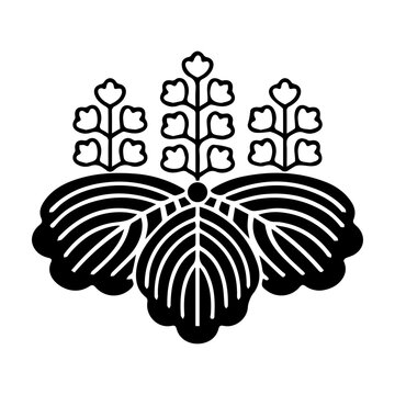 Paulownia Japanese Kiri Crest