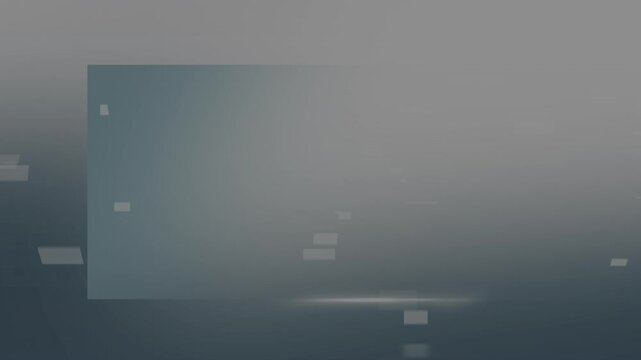 Television broadcast background for program intro, break bumper motion graphics template, glass effect background 