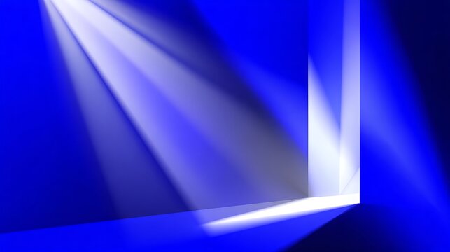 Abstract gradient background, in blue and, white with sharp, diagonal lines