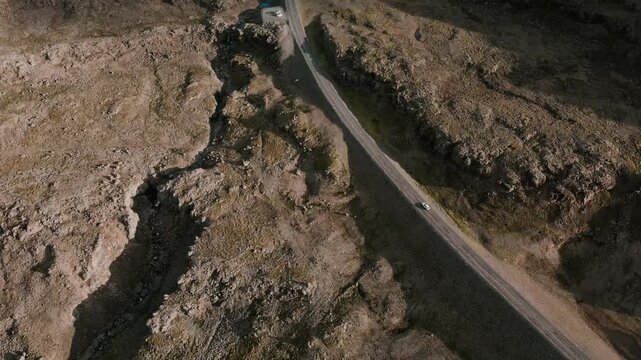 Westfjord road iceland
