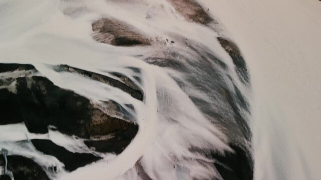 Glacial river iceland