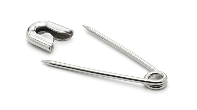 Stainless steel safety pins large metal straight pins