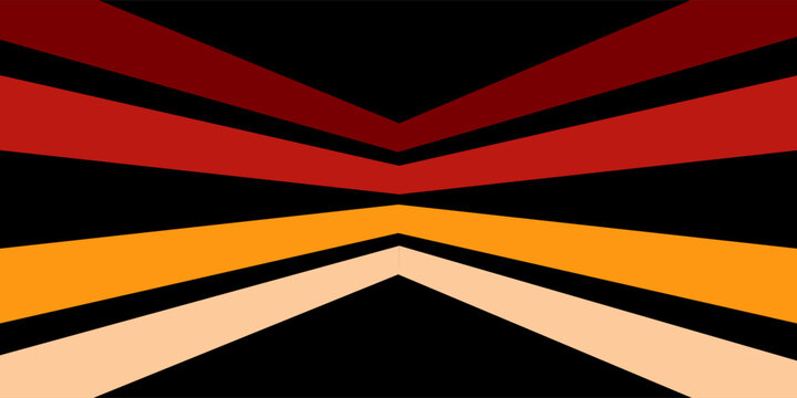 Vintage Striped Backgrounds, Posters, Banner Samples, Retro Colors from the 1970s 1900s, 70s, 80s, 90s. retro vintage 70s style stripes background poster lines. eps 10