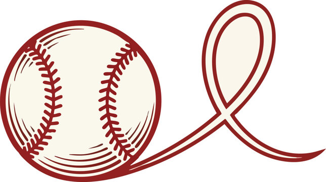 Typography tails shape for football or athletics baseball sport team sign. Texting letters tail for lettering or logo design vector