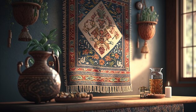 Folk tapestry