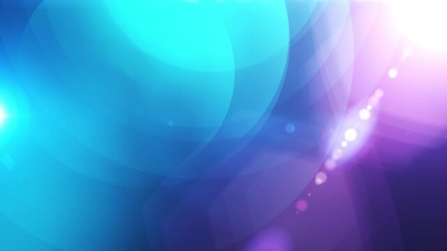 Abstract blue background with soft glowing bokeh, subtle light flares, and a dreamy gradient atmosphere. Ideal for digital designs, presentations, or futuristic themes