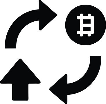 tokenomics line art vector illustration on transparent background
