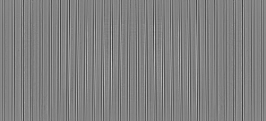 Fototapeta premium Abstract seamless industrial corrugated silver metal sheet texture with a gray and white striped pattern backdrop