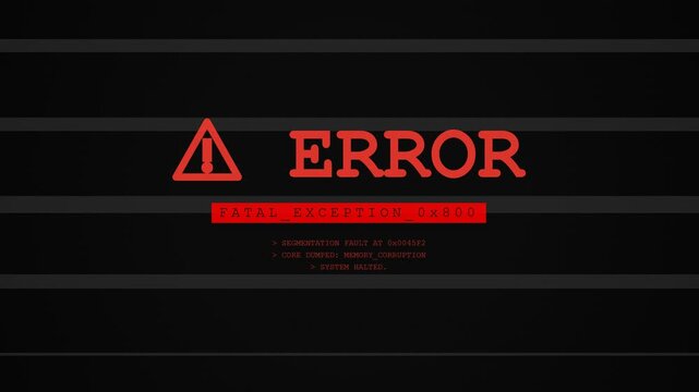 Digital Loading Bar Progress Animation with 'Initializing System' Text