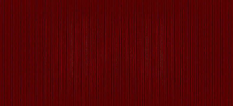 Abstract seamless industrial corrugated red scarlet metal sheet texture with white striped pattern backdrop