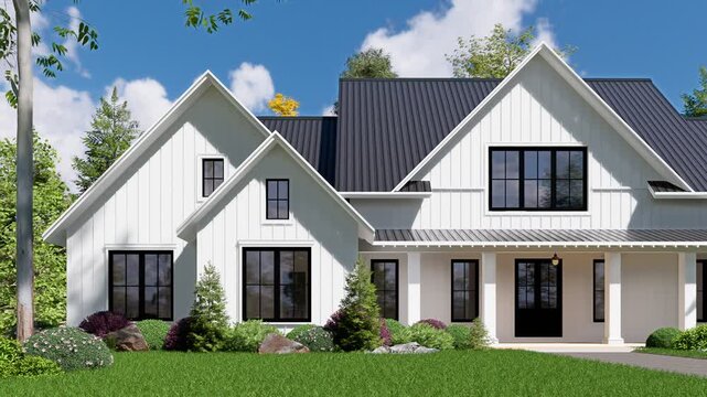 Modern USA Barnhouse Exterior Design