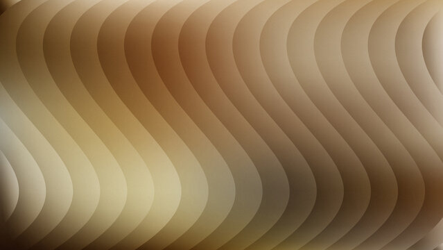 Abstract brown background with wavy lines, smooth gradient texture, modern design element for wallpaper, banner, or presentation