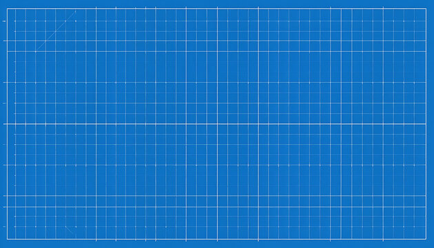 Blueprint grid pattern with intersecting lines and dots on a dark blue background, architectural drawing, engineering schematic