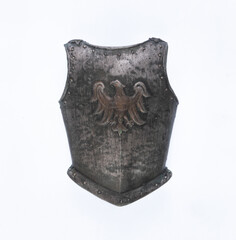 Obraz premium knight armor on a white isolated background
