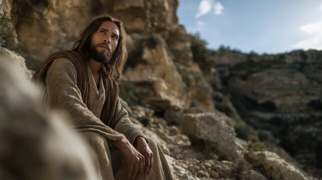 The Temptation of Jesus in the Wilderness reveals spiritual endurance as Christ resists worldly temptation through truth, obedience, and unwavering trust in God.
