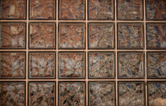 Glass bocks reflecting 