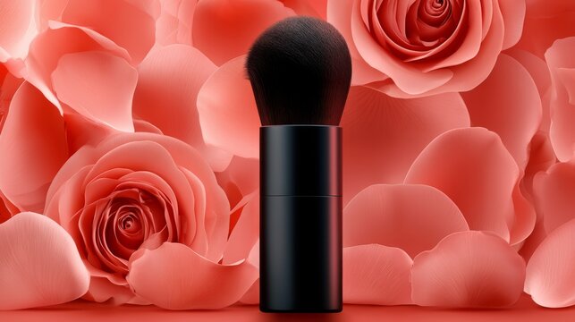 Makeup Brush and Cosmetic Beauty Illustration 292