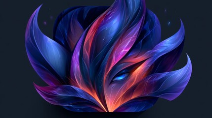Obraz premium Rainbow Paint Stroke and Vibrant Color Design 537