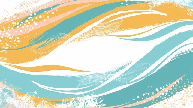 Soft Watercolor Splash and Painted Texture 730