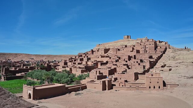 Traditional berber villag of Ait Benhaddou in Morocco