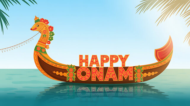 Onam Snake Boat Festival Kerala Tradition