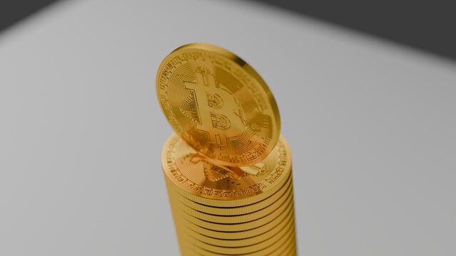 crypto bitcoin digital gold money stacks