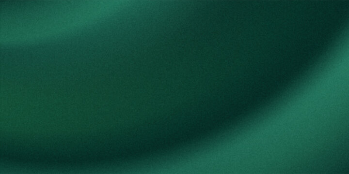 Dark royal green gradient seamless pattern with grainy texture.vector ombre style