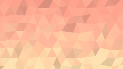 Obraz premium Elegant Abstract Peach Low Poly Background Vector Illustration Modern Geometric Polygon Gradient Design for Branding Websites Presentations and Digital Artwork