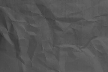 Dark textured crumpled paper background © Rawpixel.com