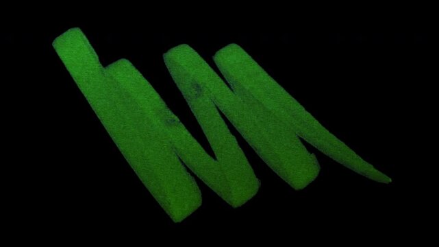 Hand-drawn green highlighter marker scribble with alpha channel for highlighting text, copy, headlines, tutorials, learning videos, and explainer edits.