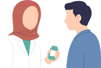 Fototapeta premium Modern pharmacy care.