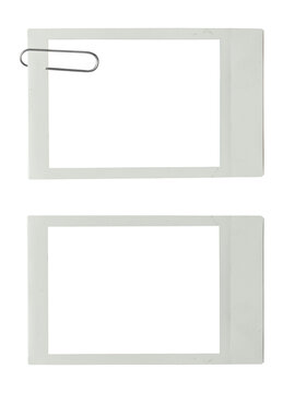 blank photo frame png isolated on transparent background