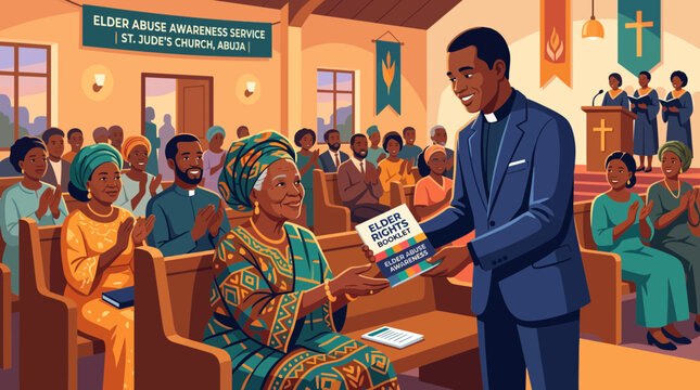 Elder Abuse Awareness Campaign in African Church Congregation