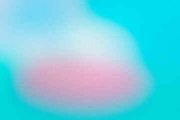 Rounded aqua and pale pink glow shapes drift across a soft gradient, creating a gentle dreamy atmosphere for backgrounds, UI cards, and presentations. © Sergei