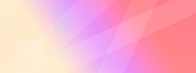 Obraz premium A smooth luminous gradient blends peach, pink, and violet into a gentle geometric haze, perfect for wellness themes, event backdrops, and creative ads.