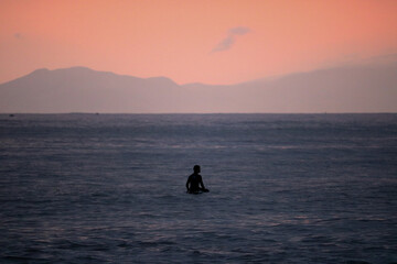 Solitude at Dusk by the Sea © Stephanie