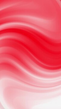 Soft red waves flow gracefully across the frame. Smooth gradients create a serene, calming visual experience. Ideal for modern design, digital media, or creative backgrounds