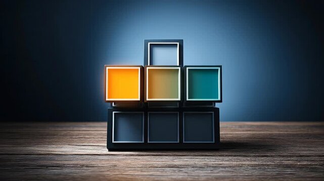 Seamless loop portfolio reallocation grid, dynamic resource distribution for corporate strategy.