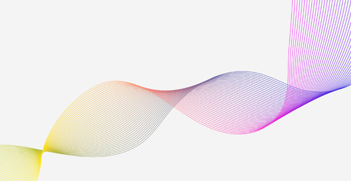 Wavy lines pattern background featuring smooth color gradients for modern website design creative brochure layouts artistic business presentations digital wallpaper and tech interface aesthetics.