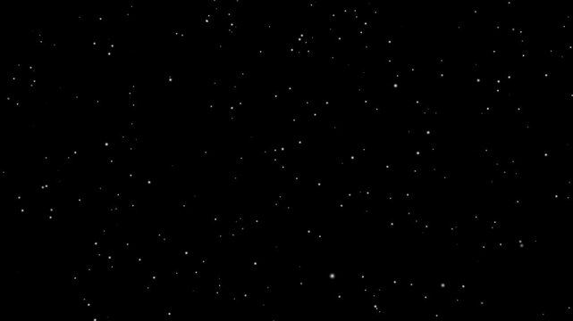 Dark Universe Starfield Fly Through with Subtle Motion, Thousands of Stars Passing in Deep Space Fly Through.
distant stars drifting apart in the deep cosmos. 4K 3D Flying Through Dust Particles.