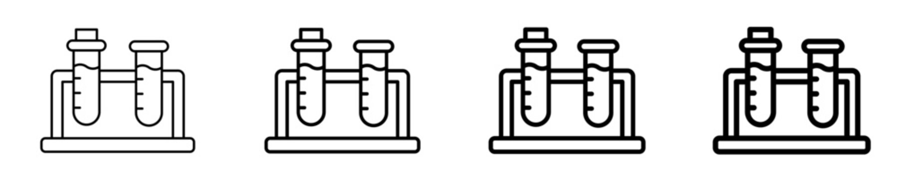 Lab Chamber Icon Set Different Style Collection