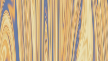 Obraz premium Vertical abstract pattern with flowing blue and gold lines. Smooth texture resembling liquid or wood. This seamless image functions as an elegant background for web or print.