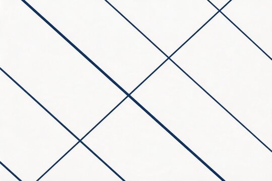 Blue lines on white grid pattern