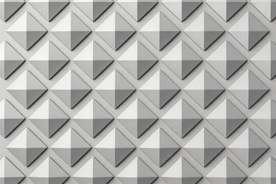 Geometric Pyramid Pattern on Surface