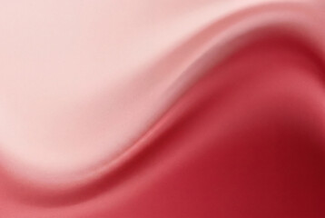Fototapeta premium Abstract smooth pink and red wavy gradient background