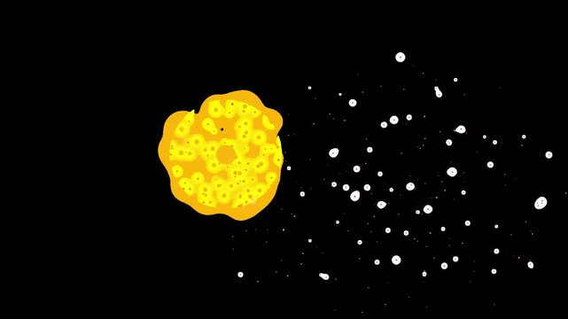10_Fireworks Grand Finale - Black Background Screen Blend Overlay