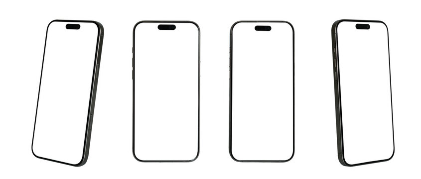 i Phone Pro Max mockup of Smartphone isolated on transparent background suitable for designers creating fintech dashboards, digital banking applications and cyber security interface concepts.