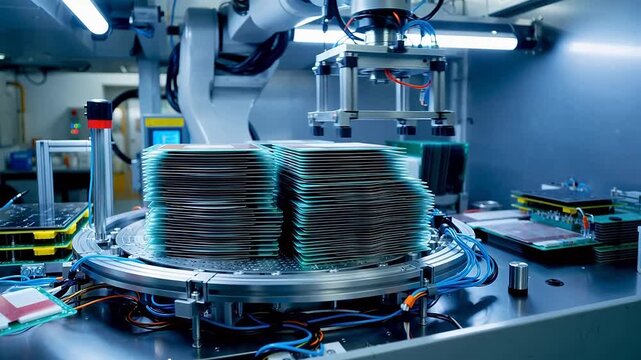 Fuel Cell Stack Assembly Line: Precision Automation