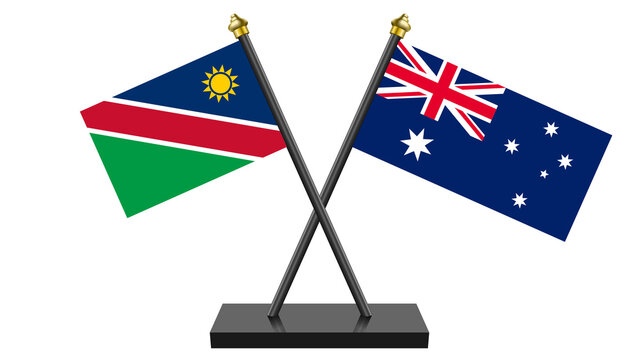 Flag of Australia and Namibia